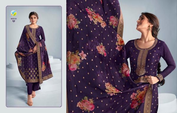 Vinay Kaseesh Zareena 6 jaquared Designer Salwar Suit Collection